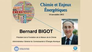Bernard BIGOT – Présentation