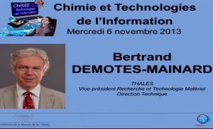 Bertrand Demotes-Mainard – De la chimie au radar du Rafale.