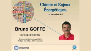 Bruno GOFFE – Valorisation biologique des agro-ressources