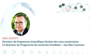 Chimie et eaux souterraines – Alain DUPUY
