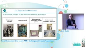 Conditionnement d’un vaccin ARN&nbsp;: challenges et retour d’expérience – Wladimir GUITEL