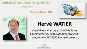 Hervé WATIER – De la biologie de synthèse aux biomédicaments