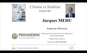 Jacques MEHU – Recyclage des matériaux et évaluation environnementale