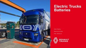 L’électromobilité pour décarboner le transport routier de marchandise – Pierre CHAUFOUR