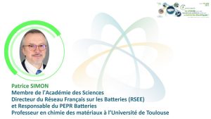 Les batteries Li-ion&nbsp;: état de l’art et perspectives – Questions-Réponses – Patrice SIMON