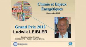 Ludwik LEIBLER – Remise du Grand Prix 2012.
