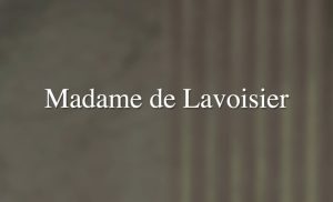 Madame de Lavoisier