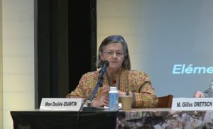 Table Ronde&nbsp;: Les défis industriels – Conclusion – Danièle QUANTIN